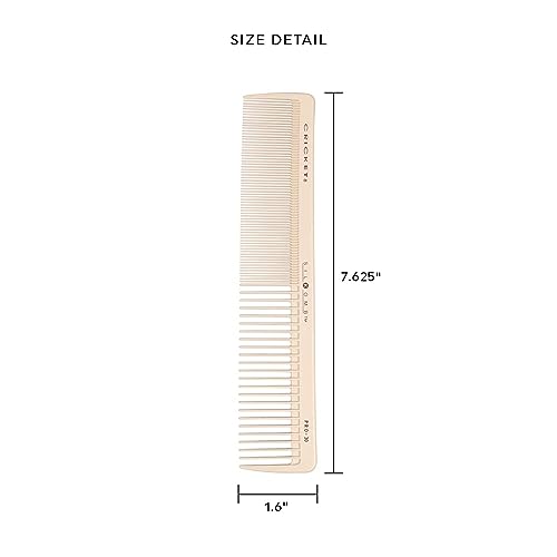 Cricket Silkomb Pro-30 Power Hair Cutting Comb - Silicone-Injected, Seamless Teeth with Dual Tooth Pattern for Precision Cutting, Styling, Ideal for All Hair Types