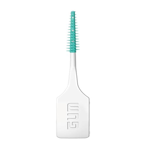 GUM Soft-Picks Original, Easy to Use Dental Picks for Teeth Cleaning and Gum Health, Disposable Interdental Brushes with Convenient Carry Case, Dentist Recommended Dental Picks, 50ct (6pk)