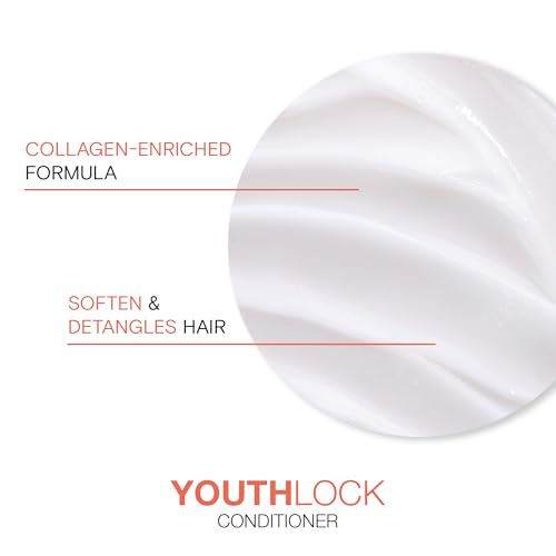 Joico YouthLock Conditioner Formulated with Collagen | Youthful Body & Bounce | Soften and Detangle Hair | Boost Shine
