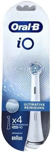 HEALTH AZ+ Oral B IO Ultimate Clean Toothbrush Head WHITE 4 Count