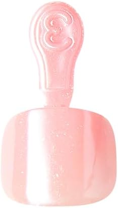 KISS imPRESS No Glue Pedi Press-On Toenails, Light Pink Nails with Pearl, Squoval Shape, Includes 24 Nails, Prep Pad, 1 Manicure Stick, 1 Mini File