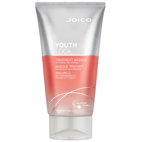 Joico YouthLock Treatment Masque Formulated With Collagen | Nourish & Soften Hair | Strengthen & Protect | Reduce Breakage & Frizz | Soften & Detangle Hair | Boost Shine | Sulfate Free | With Arginine