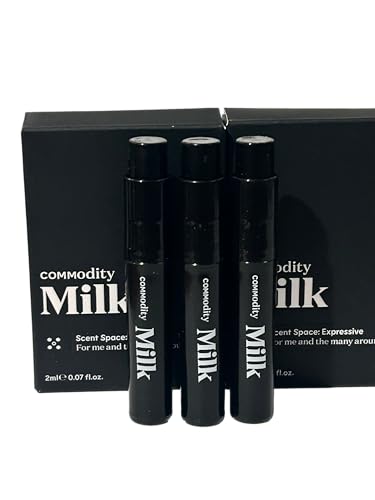 Commodity MILK UNISEX Perfume EDP Vial 2 ml / 0.07 oz - (SET OF 3) 9880