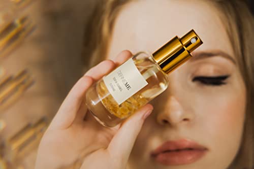 Citrine Crystal Infused Natural Perfume Mist, Sofia Isabel Scent, 0.95 FL OZ