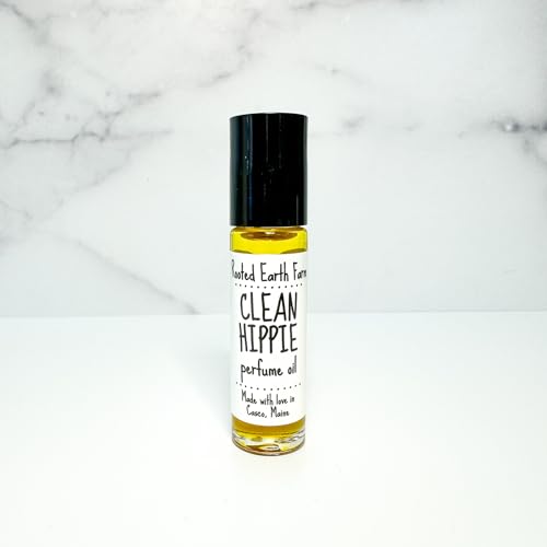 Clean Hippie Perfume Oil - Roll On - Patchouli and Peppermint - Unisex Fragrance