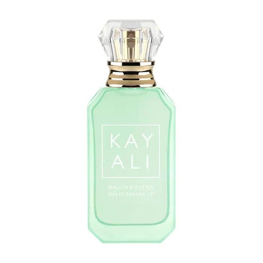 KAYALI Maui In A Bottle Sweet Banana | 37 Eau de Parfum - 10ml Deluxe Mini + Bonus Nest NY Sicilian Tangerine Body Cream, 30 ml, Clear