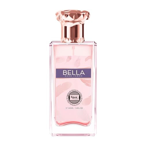Hybrid & Company Women Bella Pour Femme Eau De Parfum Vaporisateur Natural Spray 3.4 Fl Oz
