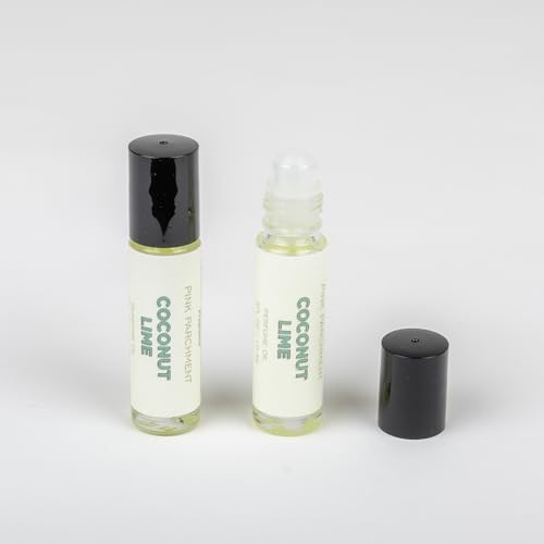 Coconut Lime Verbena Roll on Perfume Oil | .3 ounces Roll On Bottle | Phthalate Free Fragrance |
