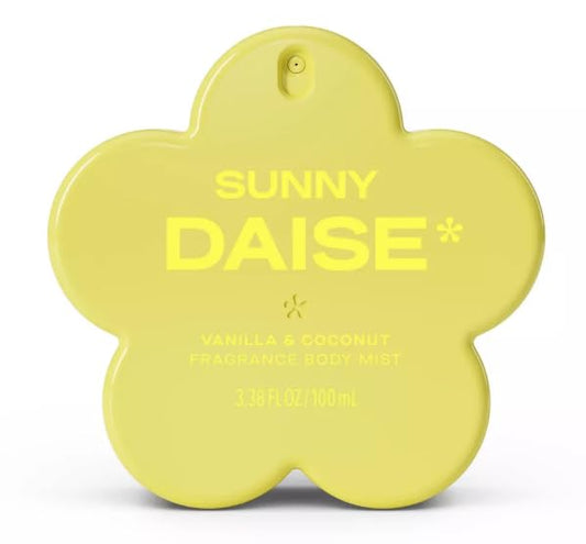 Daise Sunny Women's Body Mist, Fresh Fragrance, 3.38 Fl Oz