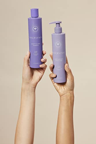 Innersense Organic Beauty - Natural Bright + Balanced Purple Toning Shampoo + Conditioner Value Duo | Non-Toxic, Cruelty-Free, Vegan Haircare (10 fl oz | 295 ml)