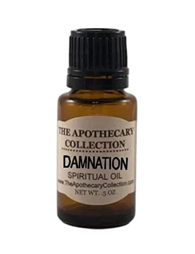 DAMNATION Spiritual Oil (aceite) for Hoodoo, Voodoo, Santeria, Wicca, Rootwork, & Spells