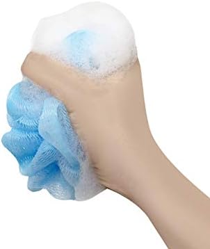 20 Small Full Bodied Quality Bath or Shower Sponge Loofahs Pouf Mesh Assorted Colors Wholesale Bulk Lot