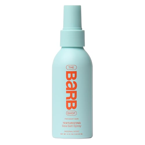 Barb Sea Salt Spray for Hair - Texturizing Beach Wave Spray for Women and Men - Soft Matte Finish, Light Hold - Original Scent - 4 oz