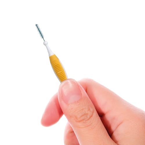 GUM Proxabrush Go-Betweens - Ultra Tight -Interdental Brushes - Soft Bristled Dental Picks for Plaque Removal Health - Safe for Braces & Dental Devices, 15 Count