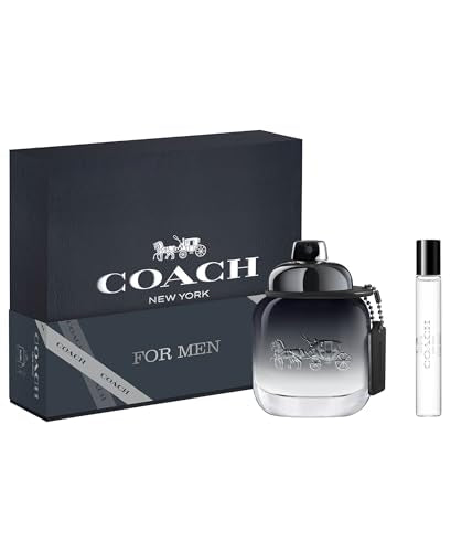 Coach for Men 2 Piece Eau de Toilette Gift Set (Eau de Toilette Spray, Travel Spray)