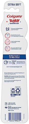 Colgate My First Baby and Toddler Toothbrush, Extra Soft Toothbrush, 6 Count