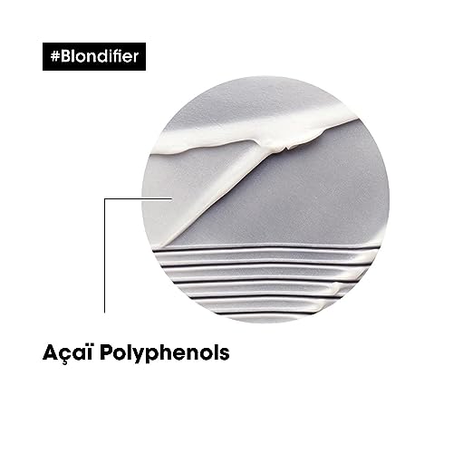 L'Oréal Professionnel Paris Blondifier Conditioner - Nourishing & Smoothing Treatment For Blonde or Bleached Hair, Enhances Shine & Fights Brass, For All Hair Types