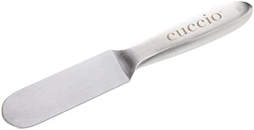 Cuccio Naturale Reusable Stainless Steel Pedicure File Kit – Includes 15 Black 80 Grit and 15 White 180 Grit Disposable Abrasive Refills – 100% Sanitizable with Ergonomic Handle