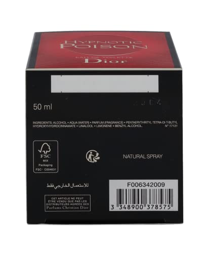 Christian Dior Hypnotic Poison For Women - 1.7Oz Edt Spray