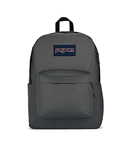 JanSport SuperBreak Backpack - Durable, Lightweight Premium Backpack - Graphite Grey