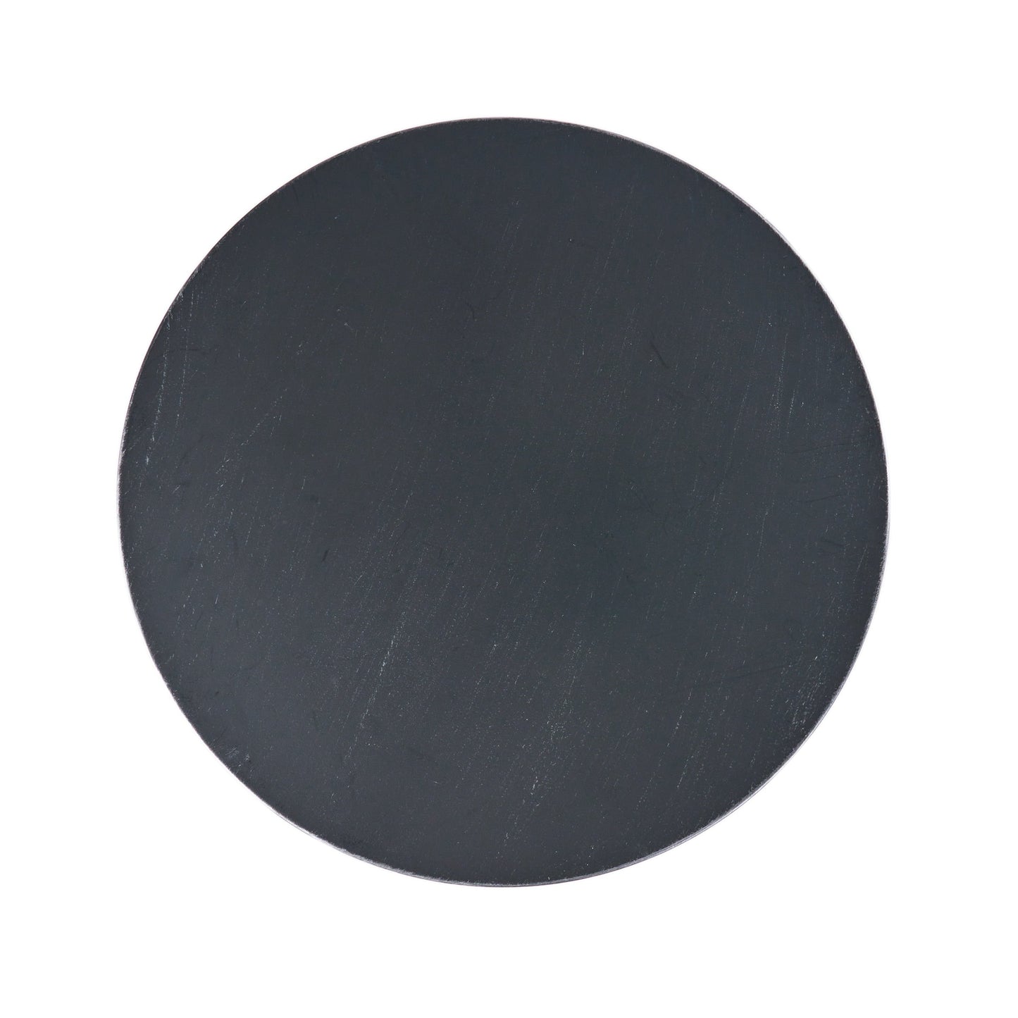 Christopher Knight Home Outdoor Metal Side Table Modern Round Waterproof Patio Accent Table w/Hourglass Frame Open-Cage Design for Garden Balcony Backyard (Matte Black)