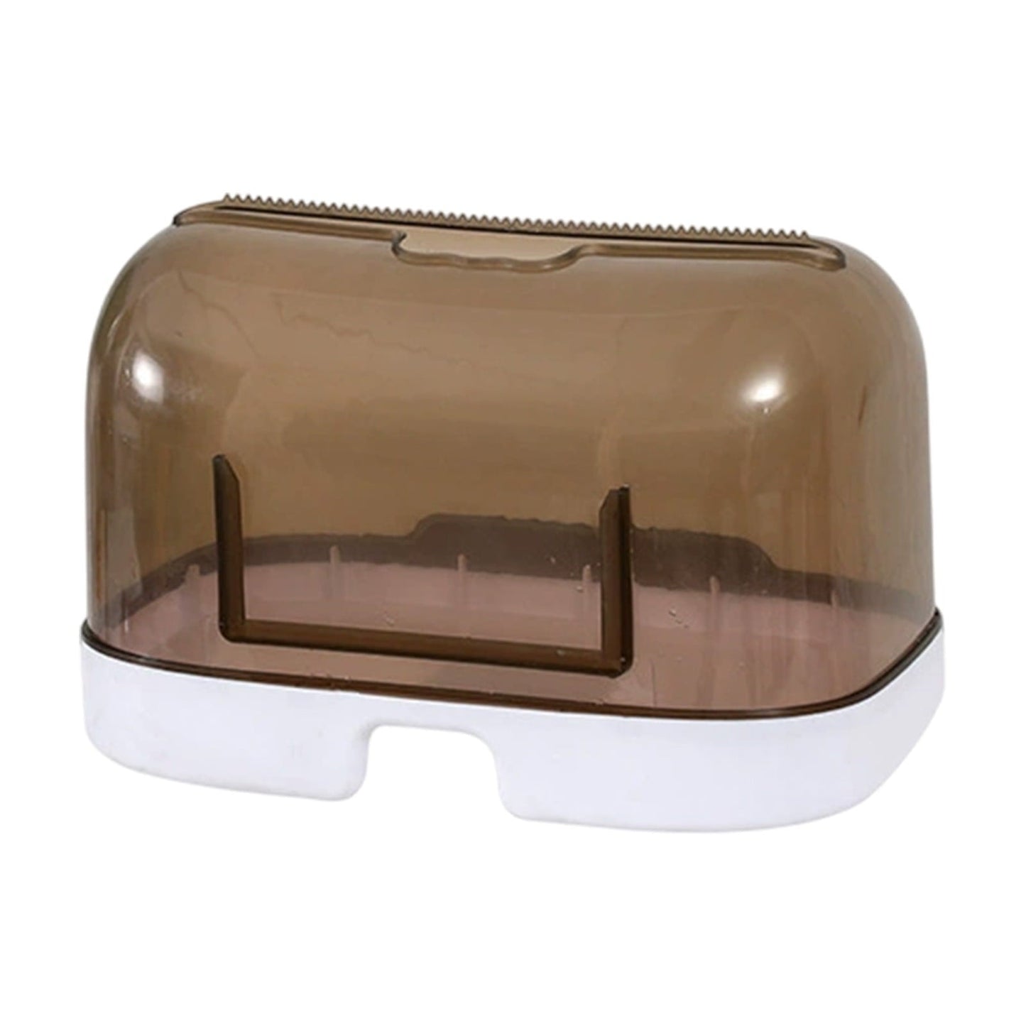 Kraoden Scandinavian Tissue Box for Home and Office, Stylish Drawer Organizer, Transparent Coffee Table Accessory, Convenient for Outdoor and Travel Use