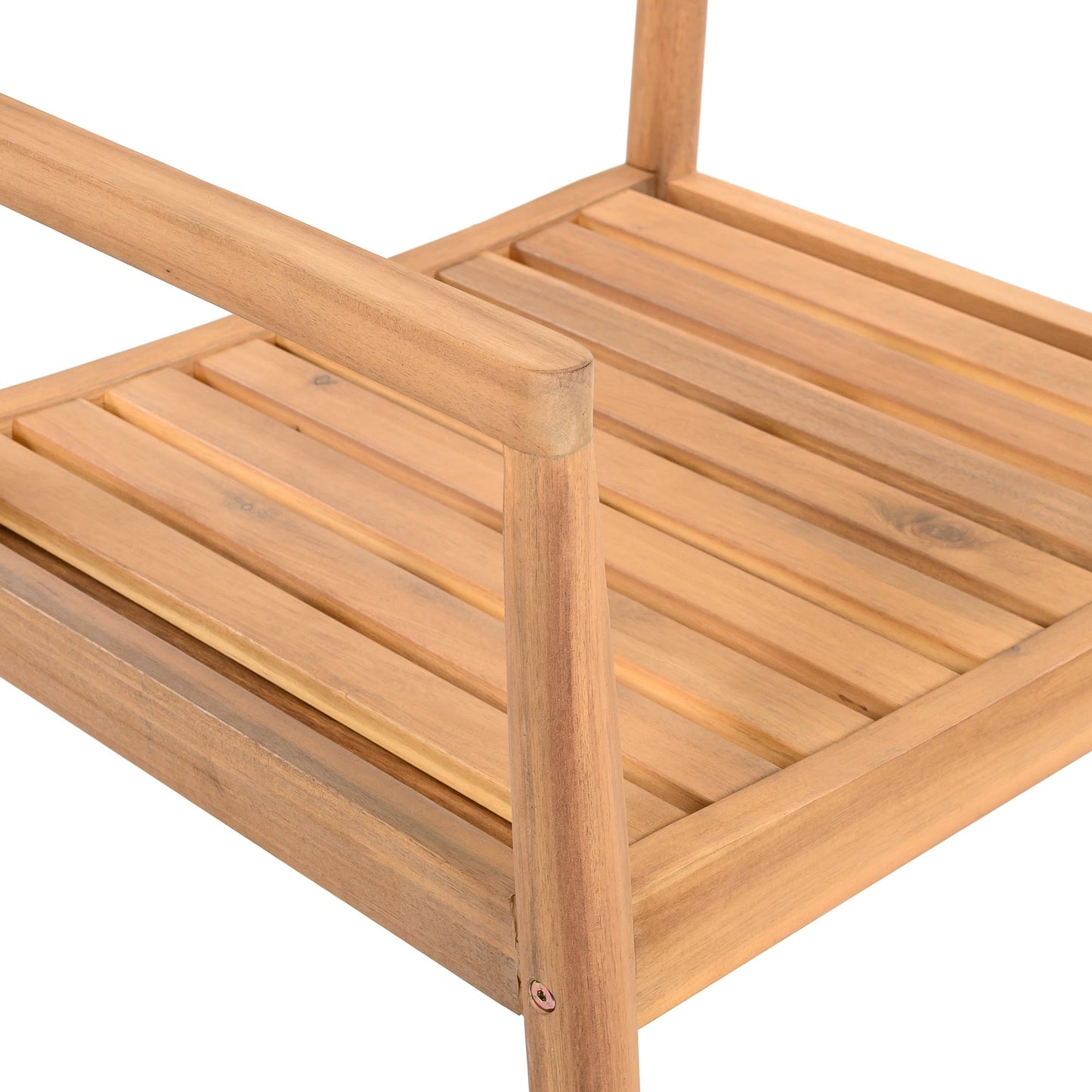 Christopher Knight Home Coastal Wood Outdoor Dining Chair with Rope Weave Backrest, Grey, Set of 2