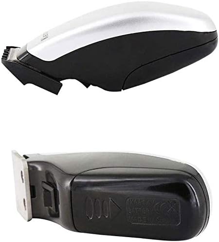 KEMEI Mini Clippers Trimmer Groomer Cordless Self-Haircut Kit Styling Shears with Stainless Steel