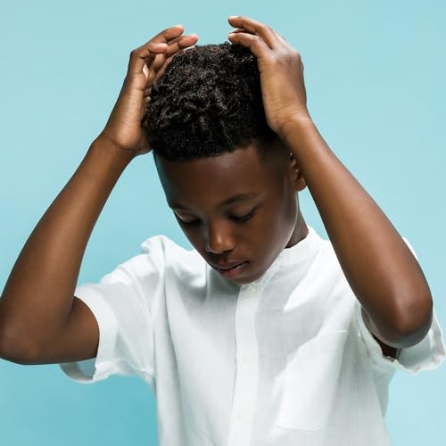 JOHNNY B. Juniors Hair Gel for Kids, No-Flake, Medium Hold 8 oz. Jar