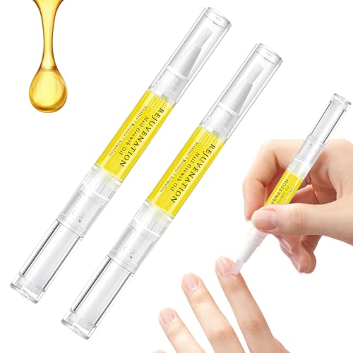 Brother Cosmetics Nail Growth & Repair Oil - Natural Rejuvenation, Instant Nail Strength (2PCS)