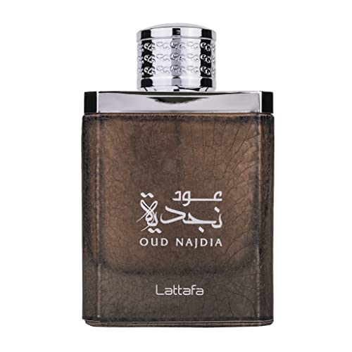 Lattafa Perfumes Oud Najdia for Unisex Eau de Parfum Spray, 3.4 Ounce