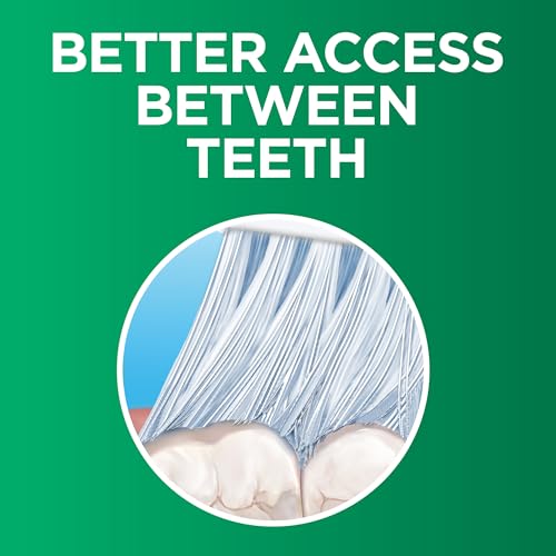 GUM Summit+ Soft Toothbrush, Ultra Fine Tapered Bristles for More Effective Plaque Removal, Extra Soft Toothbrushes for Adults, 10 Count