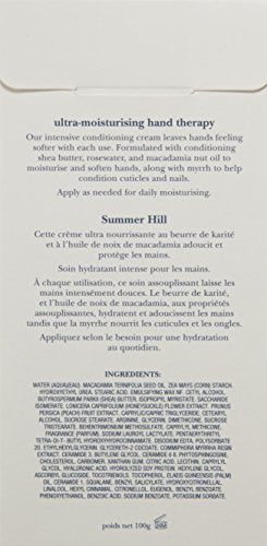 Crabtree & Evelyn Ultra-Moisturising Hand Cream Therapy, Summer Hill, 3.5 oz