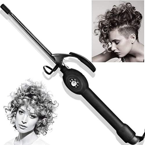 Large Ceramic Curling Wand - 1 1/2 inch Barrel with LCD Digital Temperature Control, Travel-Friendly Design with Heat-Resistant Glove - Versatile Beach Waver for Big, Bouncy Curls for Women