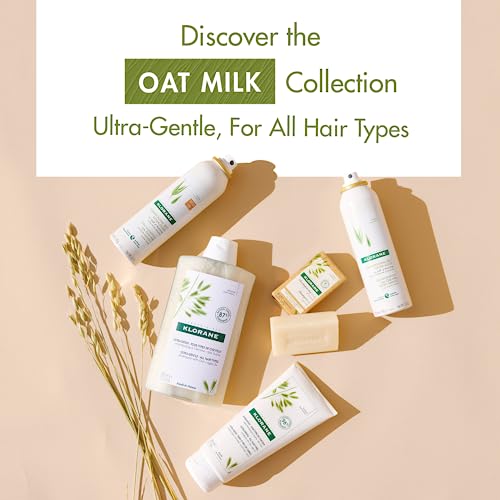 Klorane Ultra-Gentle Conditioner with Oat Milk, Suitable for the Entire Family, Paraben and Sulfate-Free