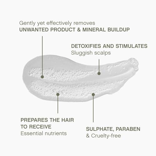 KEVIN.MURPHY MAXI.WASH - Detox Shampoo - Removes Build-Up & Minerals - Colour Safe Shampoo - Also a Scalp Shampoo - Sulphate Free & Paraben Free - 250 mL / 8.4 fl oz