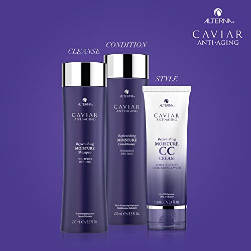 CAVIAR Anti-Aging Replenishing Moisture Shampoo | For Dry, Brittle Hair | Protects, Restores & Hydrates | Sulfate Free