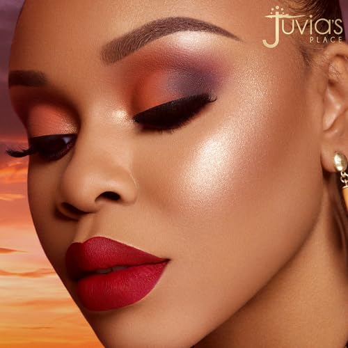 Juvia's Place Warrior 2 Eyeshadow Palette - Professional Eye Makeup, Pigmented Eyeshadow Palette, Makeup Palette for Eye Color & Shine, Pressed Eyeshadow Cosmetics