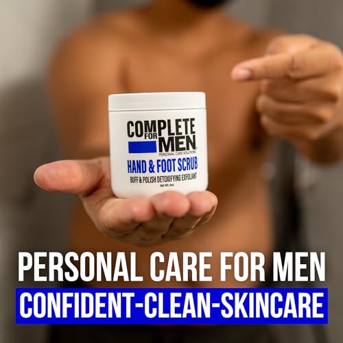 Hand and Foot Exfoliating Scrub: Sugar Scrub for Dry Skin, Moisturizing Rough Skin Remover, Ideal for Men's Foot and Hand Care
