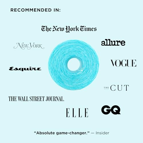 Cocofloss Woven Dental Floss, Refills Set, Dentist-Designed Oral Care, Mint, Waxed, Expanding, Vegan, Kid-Friendly String Floss with Coconut Oil, 3 Refill Spools (33 yd Each)