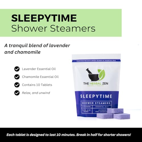 Lavender Shower Steamers Aromatherapy with Essential Oils, Made in the USA Shower Bombs, Shower Bomb Aromatherapy, Relaxing Gifts for Women, Spa Day Gifts, Birthday Gifts for Women and Men