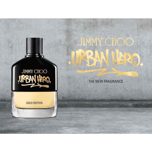 JIMMY CHOO Urban Hero Gold Edition, EAU DE Parfum Spray 3.3 OZ