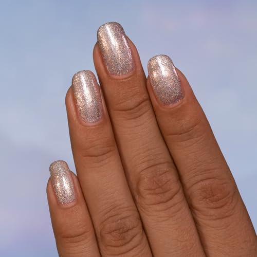 ILNP Crystal - Light Champagne Gold Ultra Metallic Nail Polish