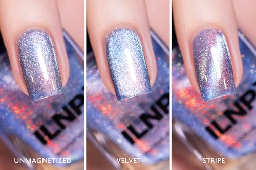 ILNP Skye - Pale Blue Magnetic Shimmer Nail Polish