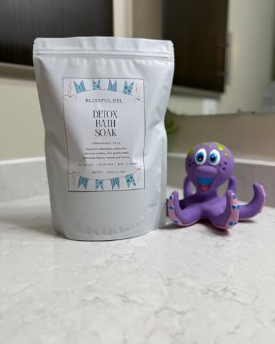 Kids Detox Bath Soak, with Bentonite Clay, Magnesium Sulphate & Himalayan Salt, Heavy Metal Detox