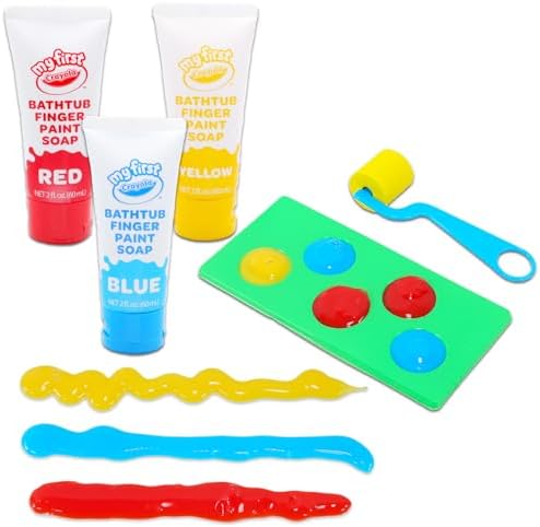 Crayola Bath Super Set -- 5 Crayola Bath Paint Soap Tubes, 5 Bath Pens, 3 Bubble Bath Tubes (13 Pc Set)