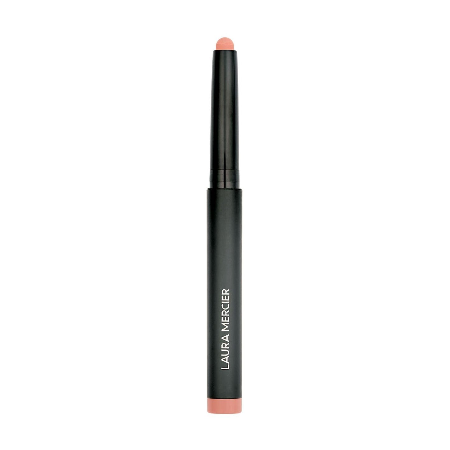 Laura Mercier Caviar Stick Cream Eyeshadow: Matte Finish, 24HR Wear, Long Lasting, Rich Color, Easily Blendable and Buildable, Waterproof, Hyaluronic Acid Infused, Eyeshadow Stick Set, Peach