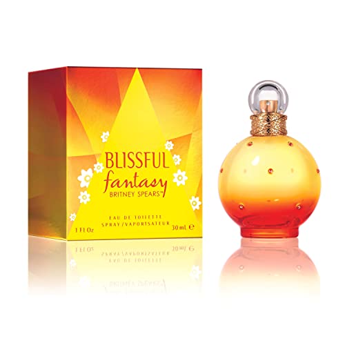 Britney Spears Blissful Fantasy Limited Edition, Eau De Toilette EDT Spray for Women, 1 Fl Oz
