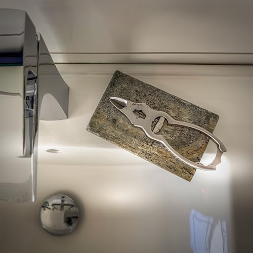 Large Surgical-Grade Toe Nail Clippers - Heavy Duty Double Action Mycotic - Jaws Podiatry Stainless Steel Toenail Clippers for Thick Toenails - Ingrown Cuticle Nippers - Manicure Pedicure Tools