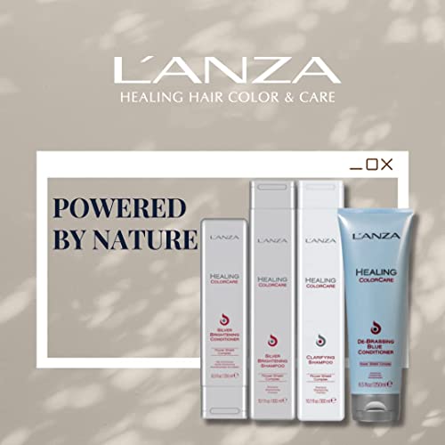 L'ANZA Healing Colorcare Clarifying Shampoo, Refreshes, Repairs and Extends Color Longevity, With Sulfate-free, Paraben-free, Gluten-free Formula (10.1 fl Oz)